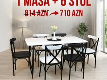 Masa və oturacaqlar