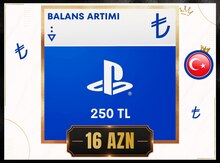 PS4/PS5 PSN  balans artımı