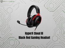 Oyun qulaqlığı HyperX Cloud III Black-Red 