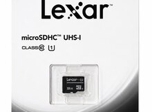 Mikro SD kart "Lexar LMS-C100 Class-10 A1 100 Mbps" 32GB