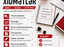 Tərcümə mətn yığımı