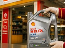 Shell Helix mühərrik yağlarının yağ dəyişmə servisi