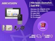 Hikvision DS-KH6320-WTE1 + DS-KV6103-PE1 — IP Video domofon seti