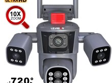Wifi PTZ360° çöl 3 kamera 8MP/4K+64GB