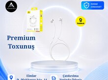 Baseus Encok CZ19 Type-C Wired Earphones Moon White | USB-C