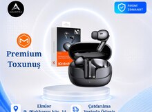 MCDODO HP-0041 TWS In-Ear Wireless Headphones Black Bluetooth qulaqlığı 