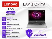 Lenovo Lenovo LOQ 15AHP10 83JG007LRK