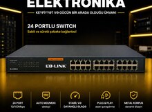 Switch 24 Port Ethernet — BL‑S8024 (Metal Case)