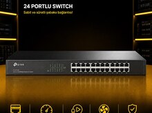 TP‑Link TL‑SF1024 V10 — 24 Port Fast Ethernet Switch