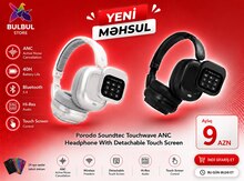 Porodo Soundtec Touchwave ANC Headphone With Detachable Touch Screen