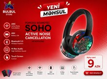 Porodo Soundtec Soho Active Noise Cancellation Headphone