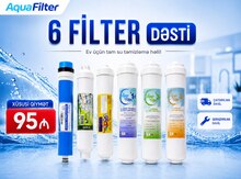 Su filteri Aquafilter kartric dəsti
