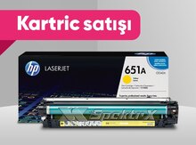 Kartric Orijinal "HP 651A (CE342A) YELLOW"