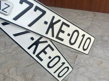 Avtomobil qeydiyyat nişanı - 77-KE-010