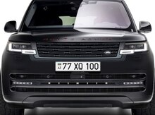 Avtomobil qeydiyyat nişanı - 77-XQ-100