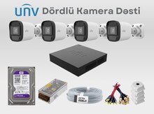 UNV 4-lü kamera dəsti