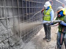Torkret beton püskürtmə 