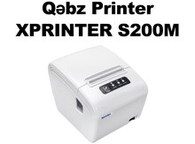 Qəbz printer XPRINTER S200M USB+LAN Ağ Rəng