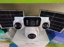 4G Sim kartlı Solar 360°FHD Kamera 12MP/4K+64GB