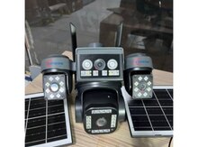 4G Sim kartlı Solar 360°FHD Kamera 12MP/4K+64GB