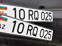 Avtomobil qeydiyyat nişanı - 10-RQ-025