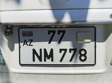 Avtomobil qeydiyyat nişanı - 77-NM-778