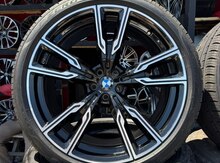 BMW X5 G05 M tech diskləri R22