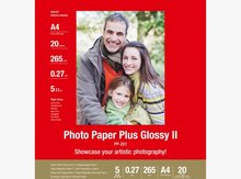 Canon PP-201 A4 Parlaq Foto Kağızı, 20 vərəq – 2311B019