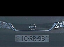 Avtomobil qeydiyyat nişanı - 10-RR-981