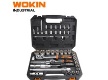 WOKIN başlıq açar dəsti 45 ədəd 1/4-1/2