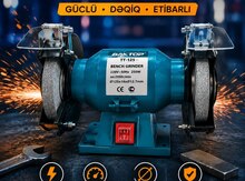 BAKTOP TT-125 Bench Grinder Güc və Dəqiqlik B
