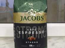 Jacobs Café Espresso Strong 500 q dənə qəhvə