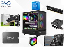 Evo SevenHero Gaming PC Setup RTX5050 i5 12400F