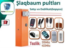 Şlaqbaum üçün pult yazılması