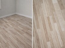 Dekorativ döşəmə örtüyü 68019, qəhvəyi, 51.2x91.4