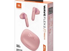 JBL Wave Flex 2 Pink, White simsiz qulaqcığı