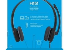 LOGITECH stereo headset H151 one plug