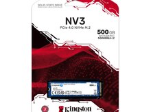 Kingston NV3 500GB M.2 2280 PCIe 4.0 NVMe SSD