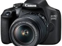 Fotoaparat Canon EOS 2000D BK 18-55 IS II RUK DSLR 
