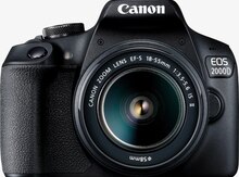 Fotoaparat Canon EOS 2000D BK 18-55 RUK 2728C007 DSLR 