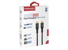 Promate PowerBolt240-2M 240W USB-C cable 2M