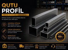 Qutu profil (metal profil)