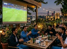 Açıq məkanlar üçün proyektor dəsti