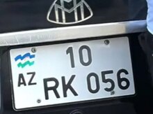 Avtomobil qeydiyyat nişanı - 10-RK-056
