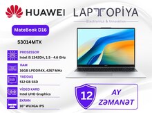 Huawei MateBook D16 MCLG-X