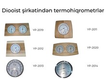Sauna Termoqiqrometrləri Diooist