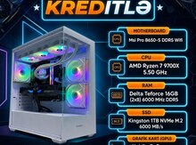 Gaming Pc Ryzen 7 9700X + RTX 5060 Ti 16GB