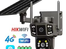 4G Solar günəṣ paneli 2 kamera 12MP/4K+64GB
