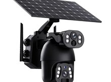 4G Solar günəṣ paneli 2 kamera 12MP/4K+64GB