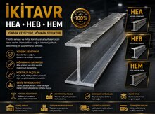 Polad ikitavr (HEA, HEB, HEM, IPE)